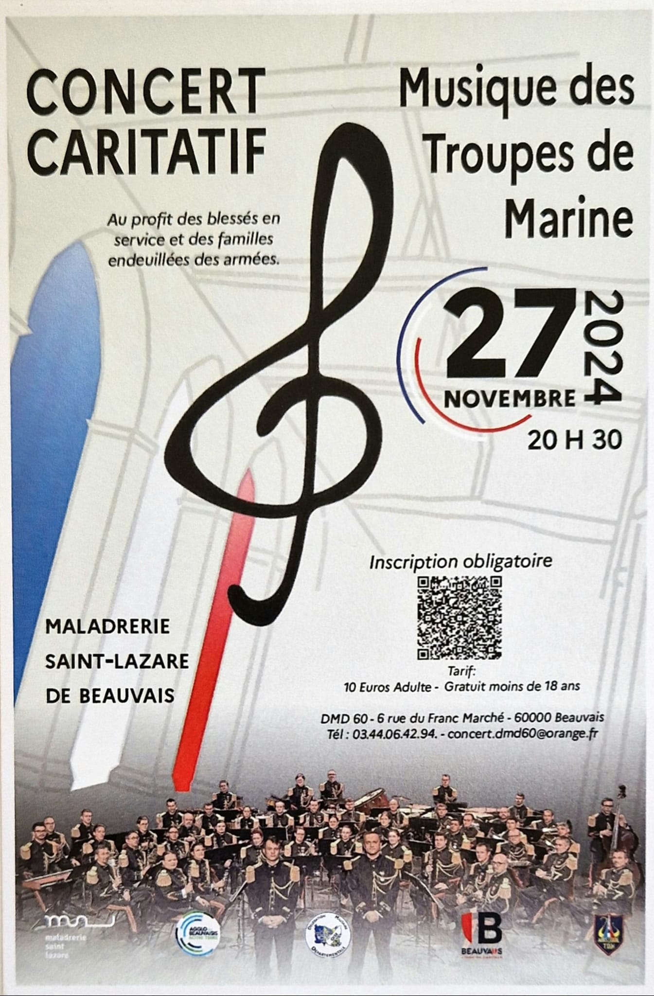 Concert caritatif Troupes de Marine