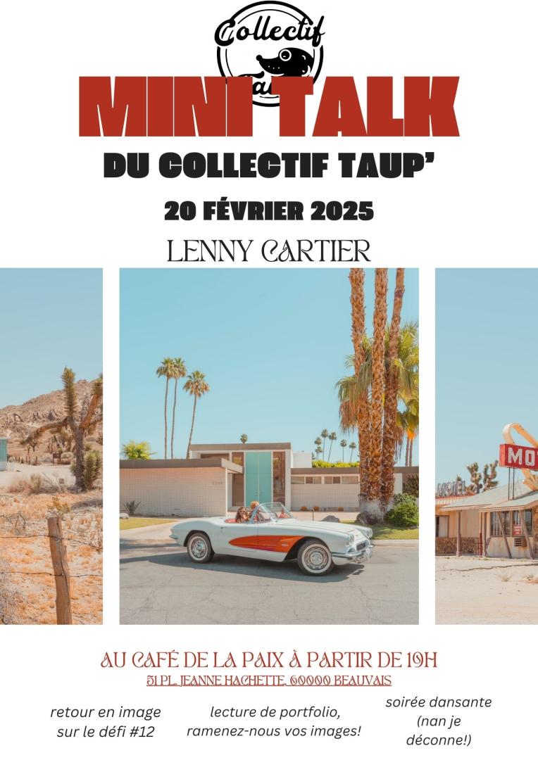 Mini talk Collectif Taup Lenny Cartier